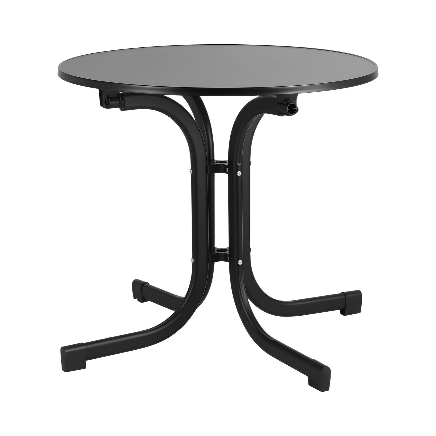 Gardeon 80cm Folding Outdoor Table - Black