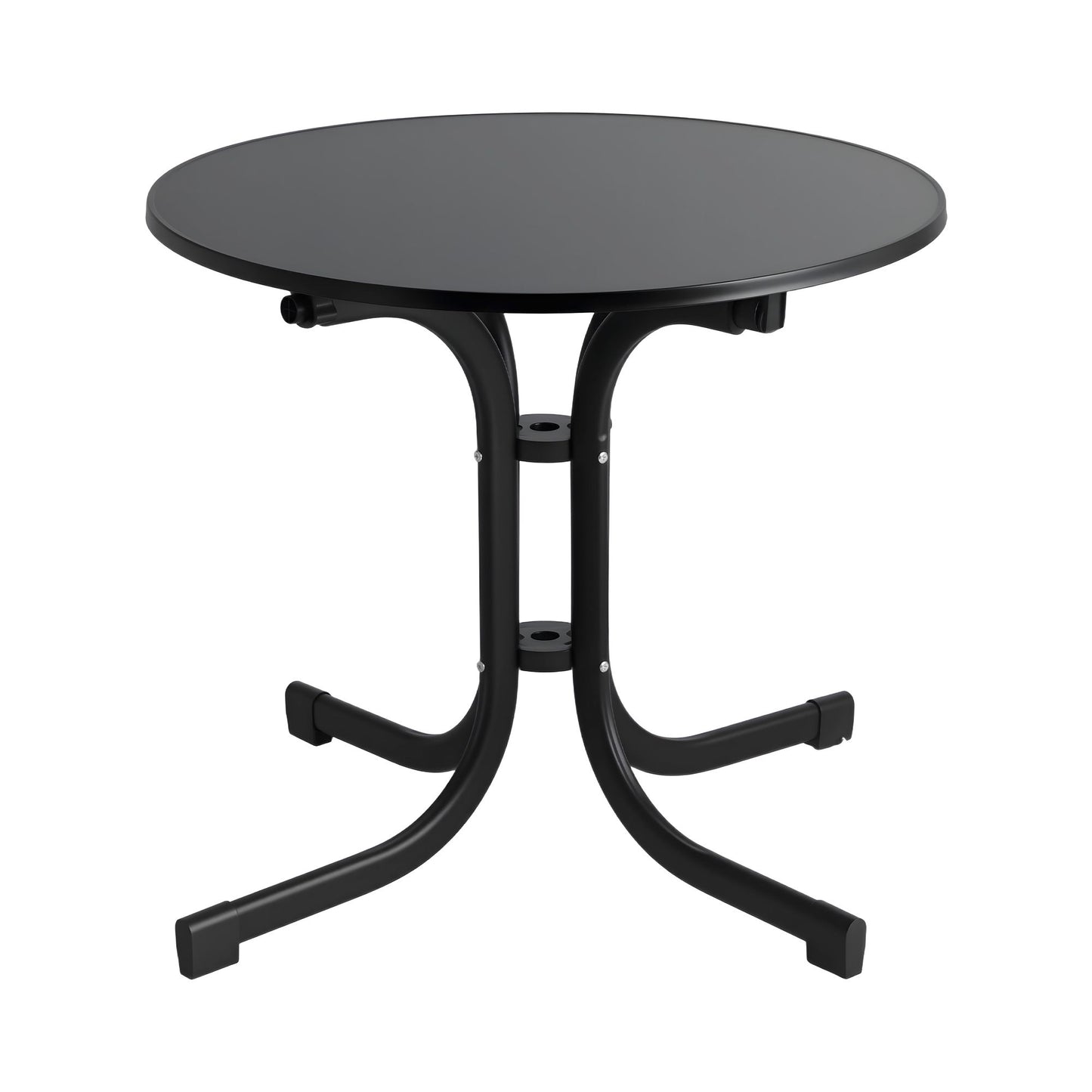 Gardeon 80cm Folding Outdoor Table - Black