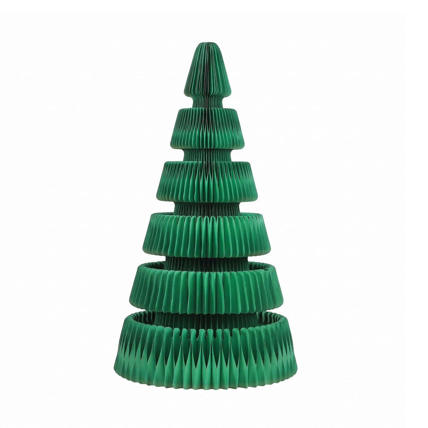 Jingle Jollys Paper Christmas Tree - 111cm - Green