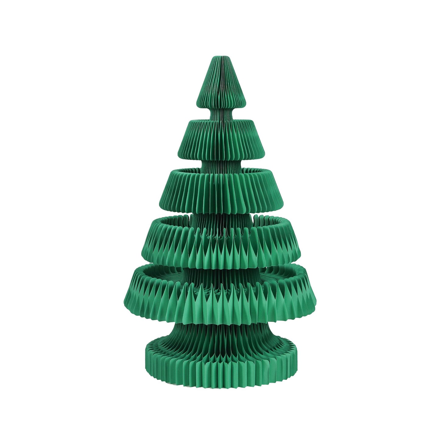 Jingle Jollys Paper Christmas Tree - 87cm - Green