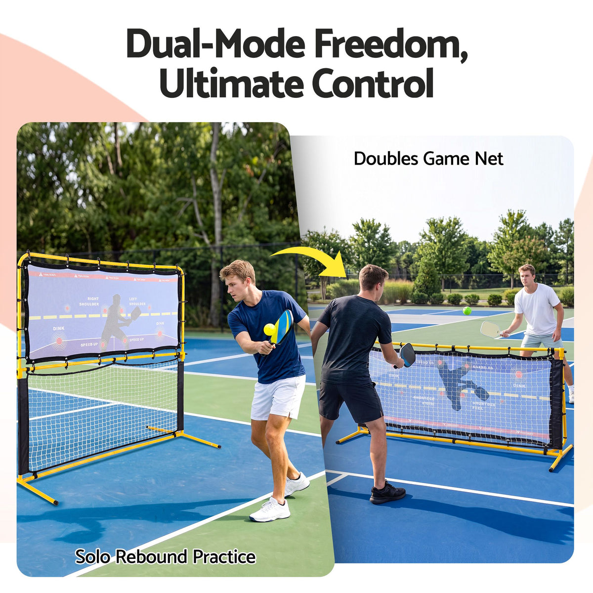 Everfit Pickleball Rebounder Net - 6ft