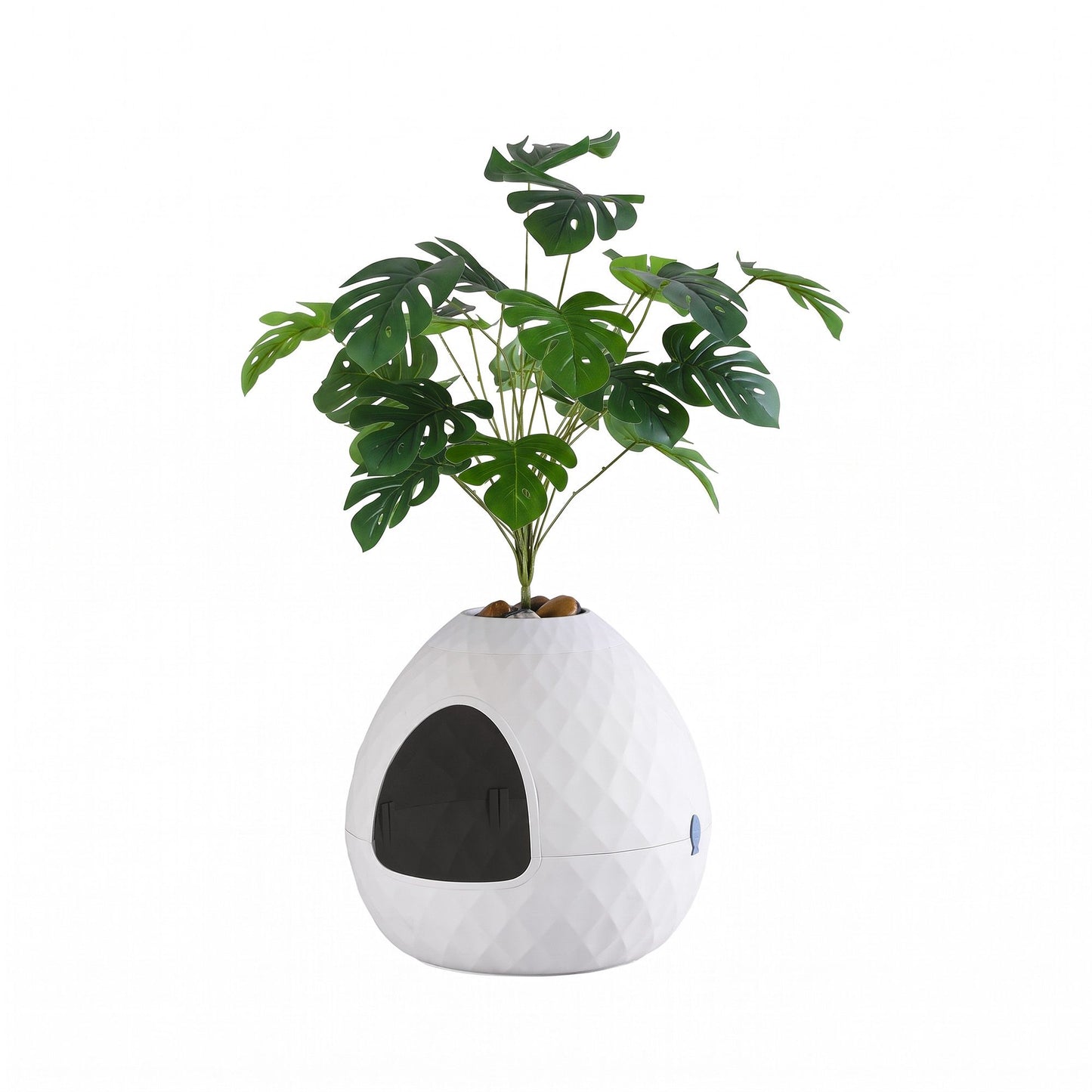 i.Pet Hidden Cat Litter Box Cabinet - White