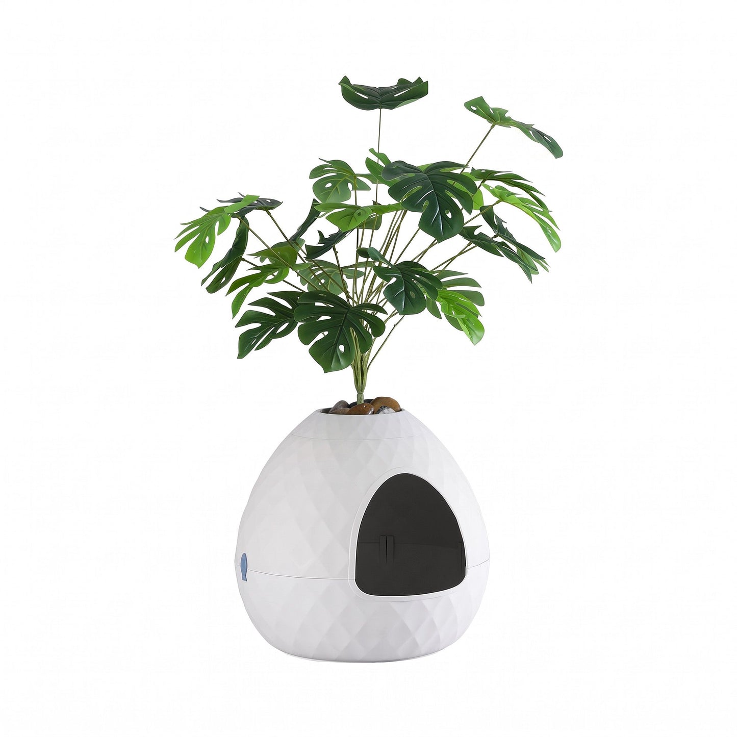 i.Pet Hidden Cat Litter Box Cabinet - White
