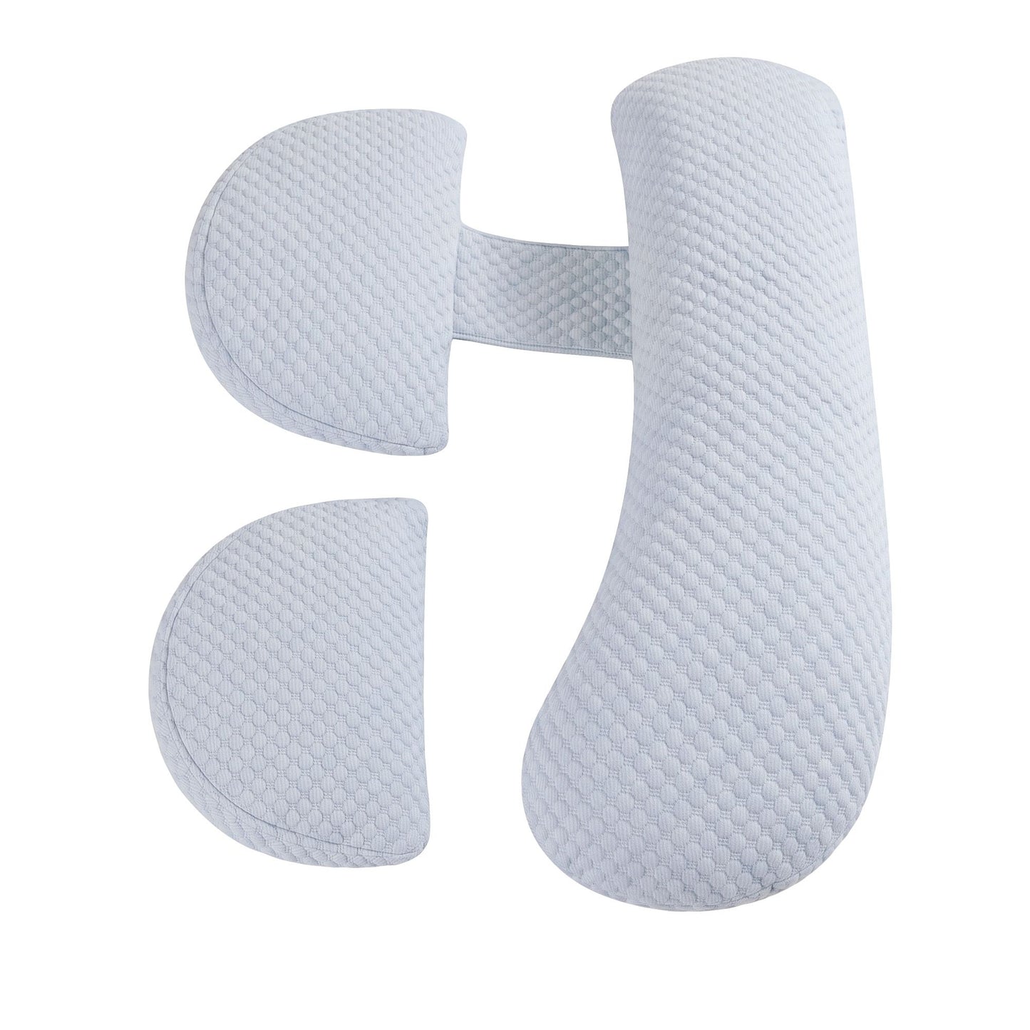 Giselle Bedding Cooling Pregnancy Pillow - Blue