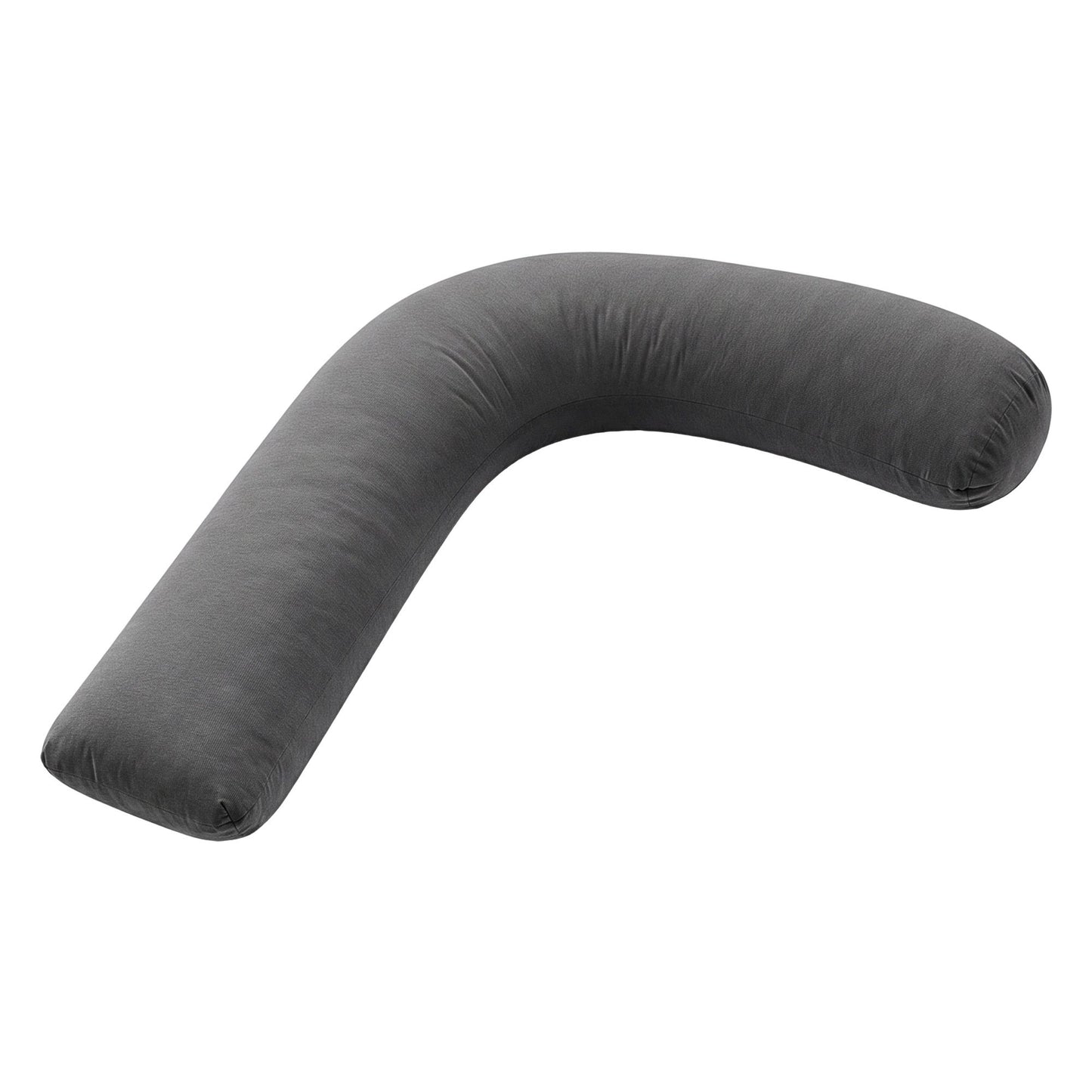 Giselle Bedding L-Shaped Pregnancy Pillow - Grey