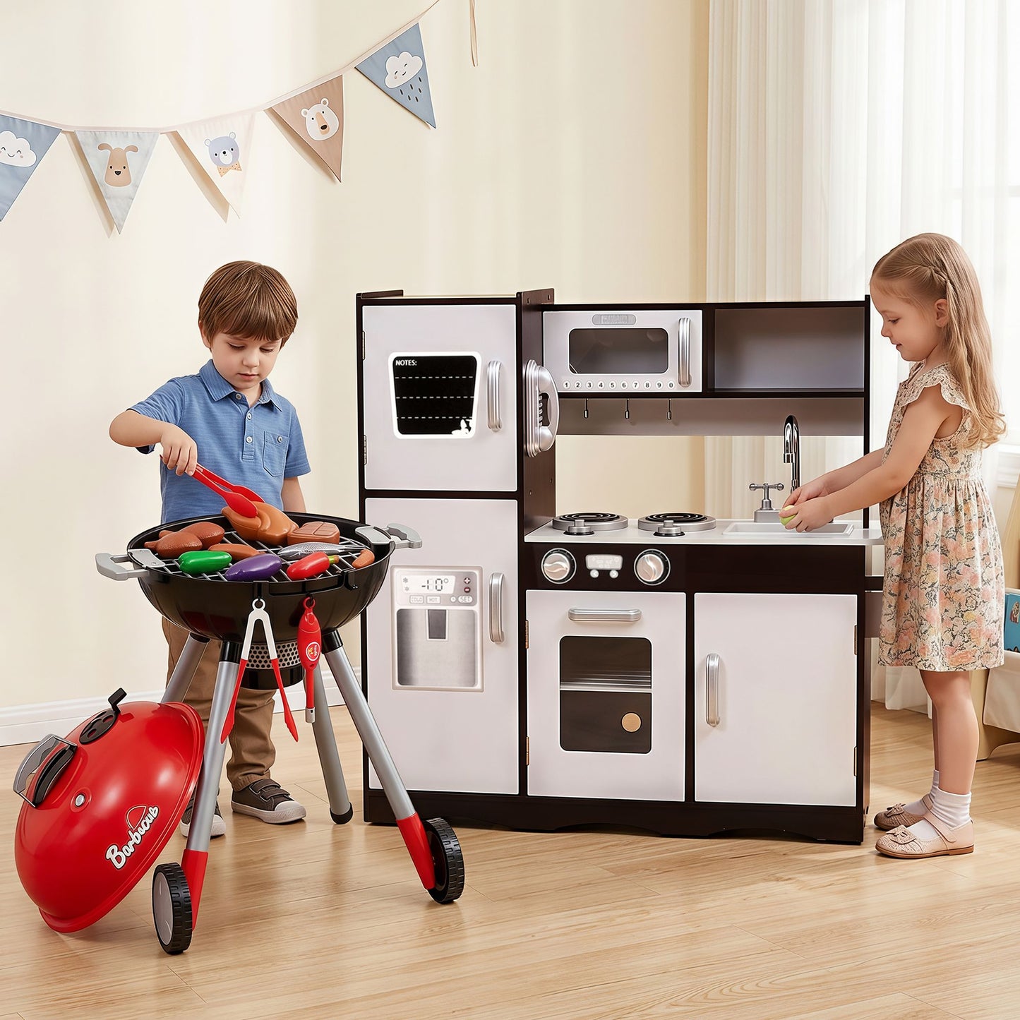 Keezi Kids BBQ Kitchen Playset 80cm