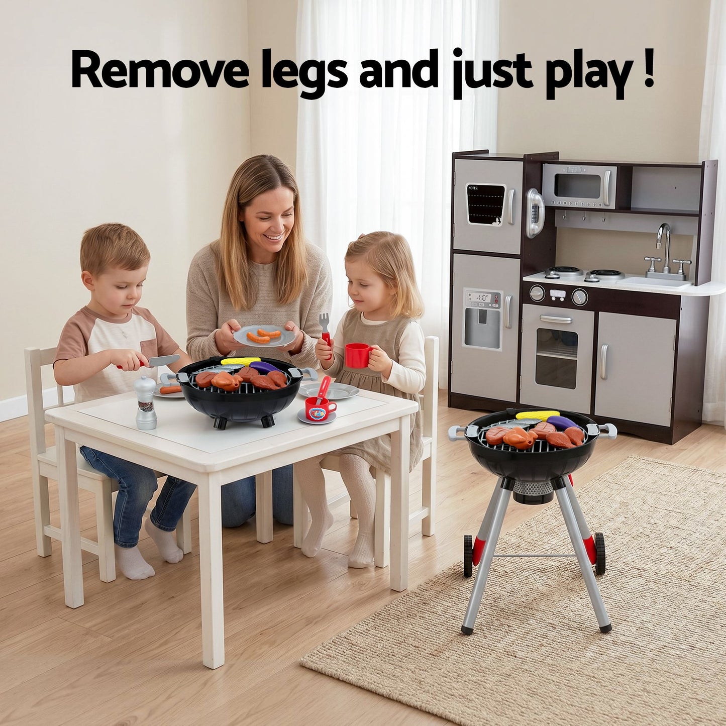 Keezi Kids BBQ Kitchen Playset 80cm