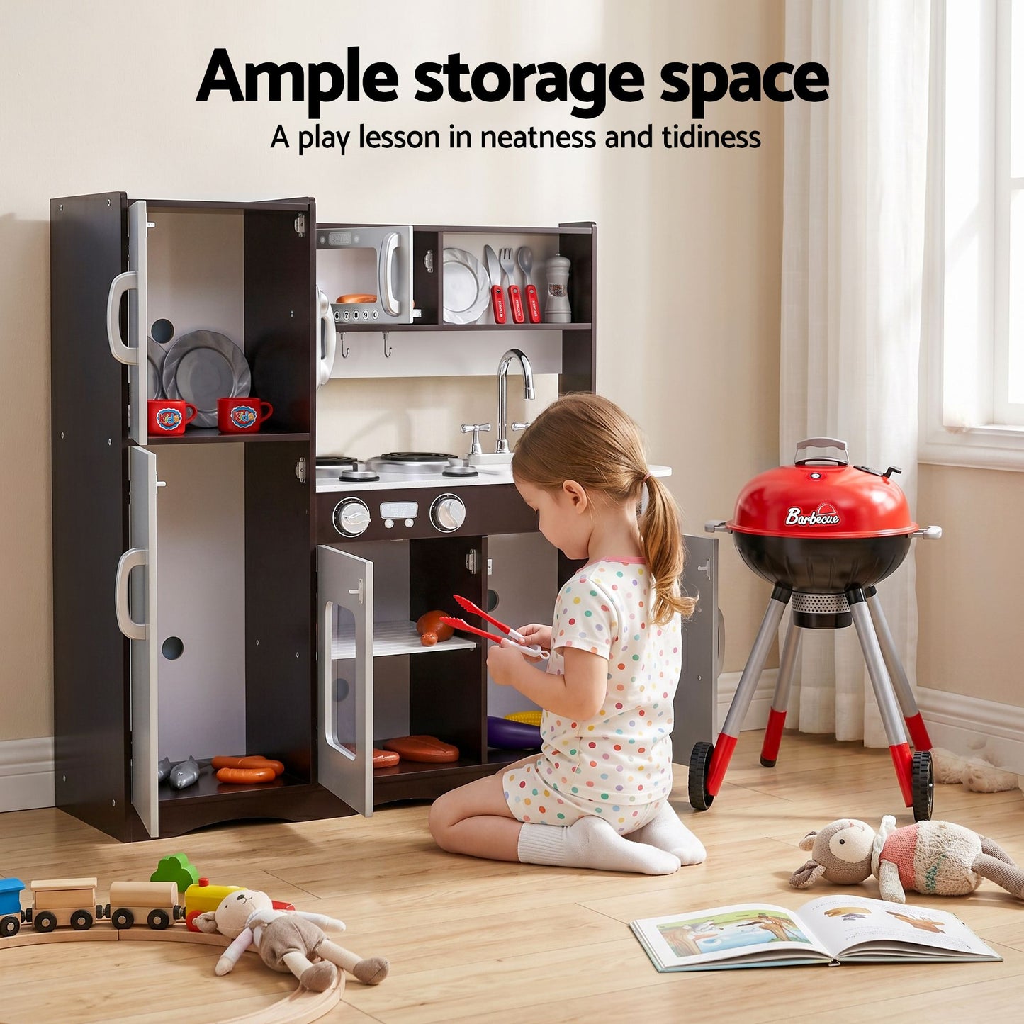 Keezi Kids BBQ Kitchen Playset 80cm