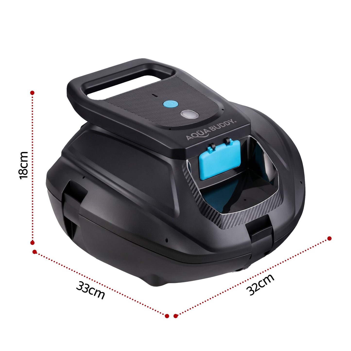 Aqua Buddy Cordless Pool Cleaner Robot Pool Vacuum Automatic Floor Clean 110Mins