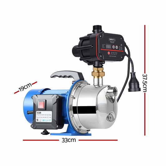 Giantz 1100W Jet Pump with Controller