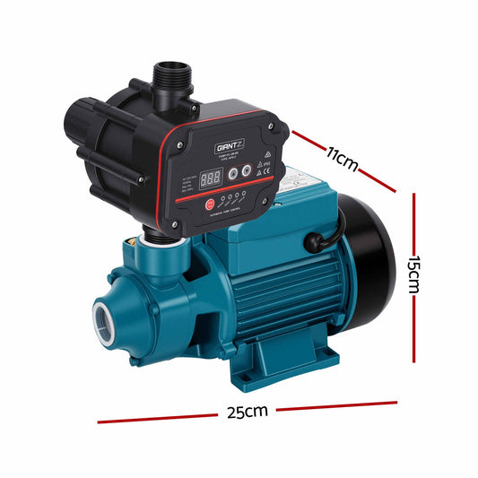 Giantz 0.5HP Peripheral Booster Pump with Controller
