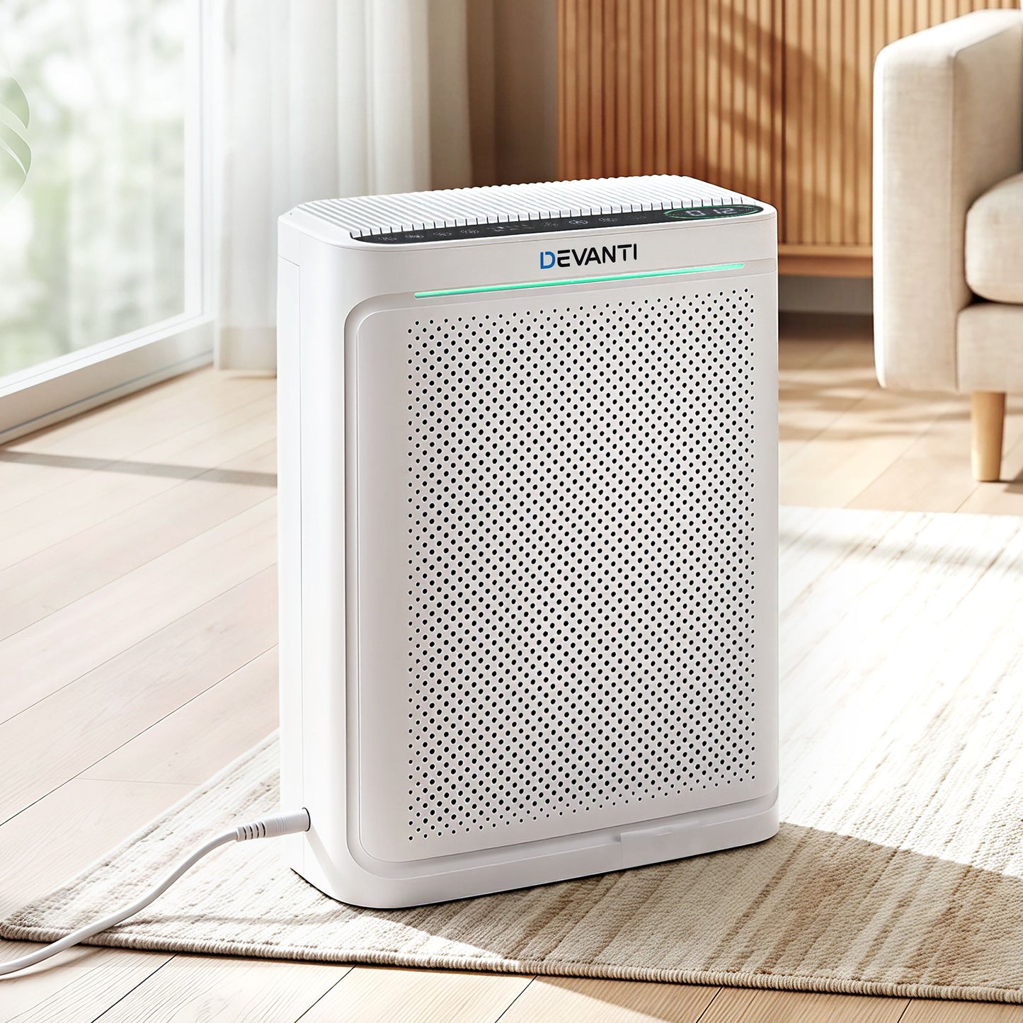Devanti HEPA Air Purifier - White