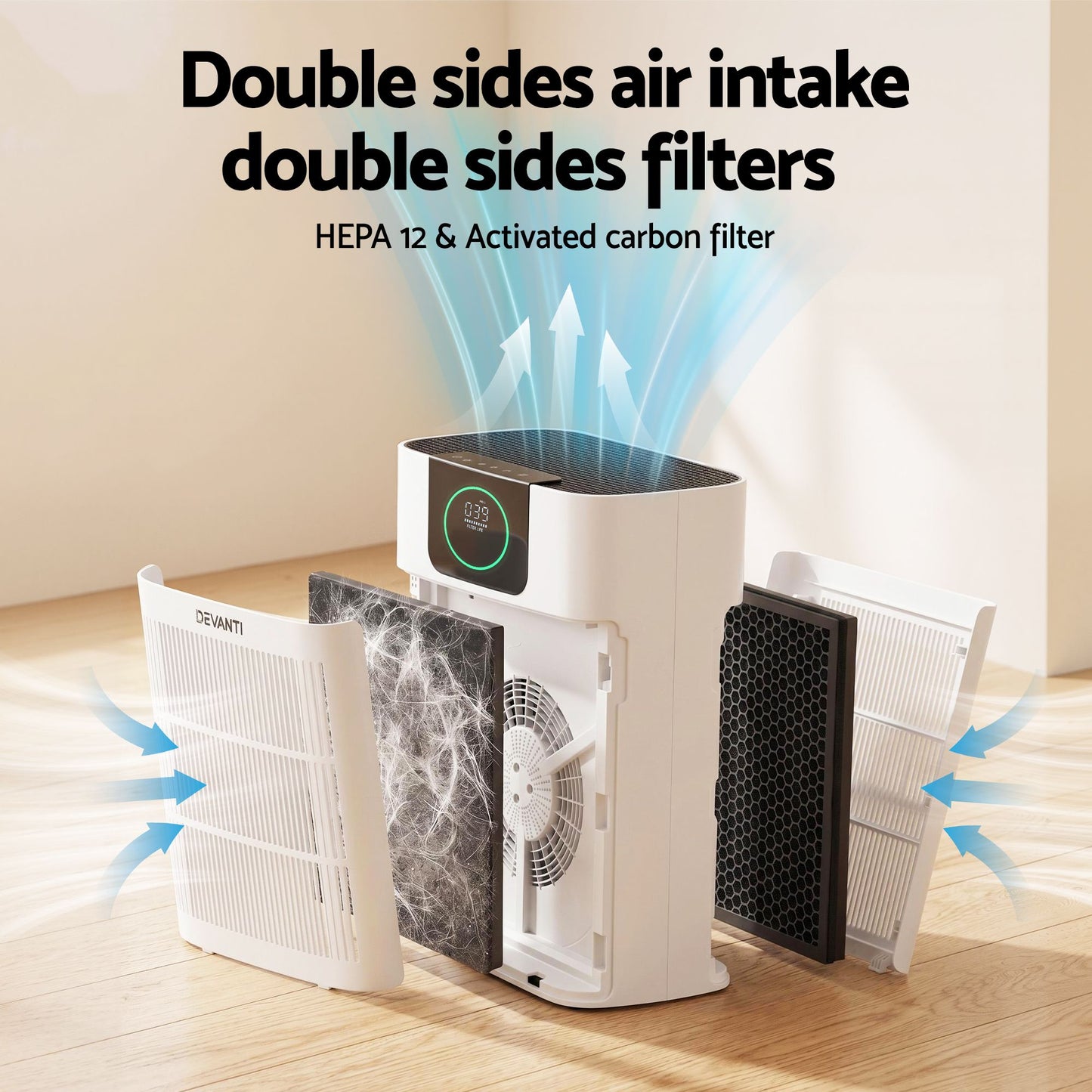 Devanti Air Purifier Replacement Filter 2-Pack