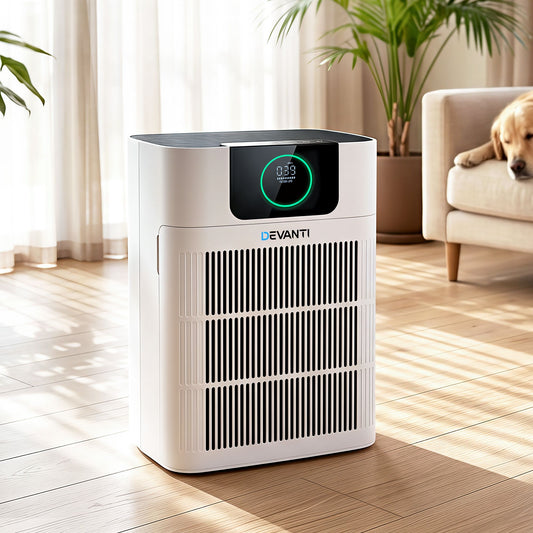 Devanti Pet Air Purifier with HEPA Filter - White