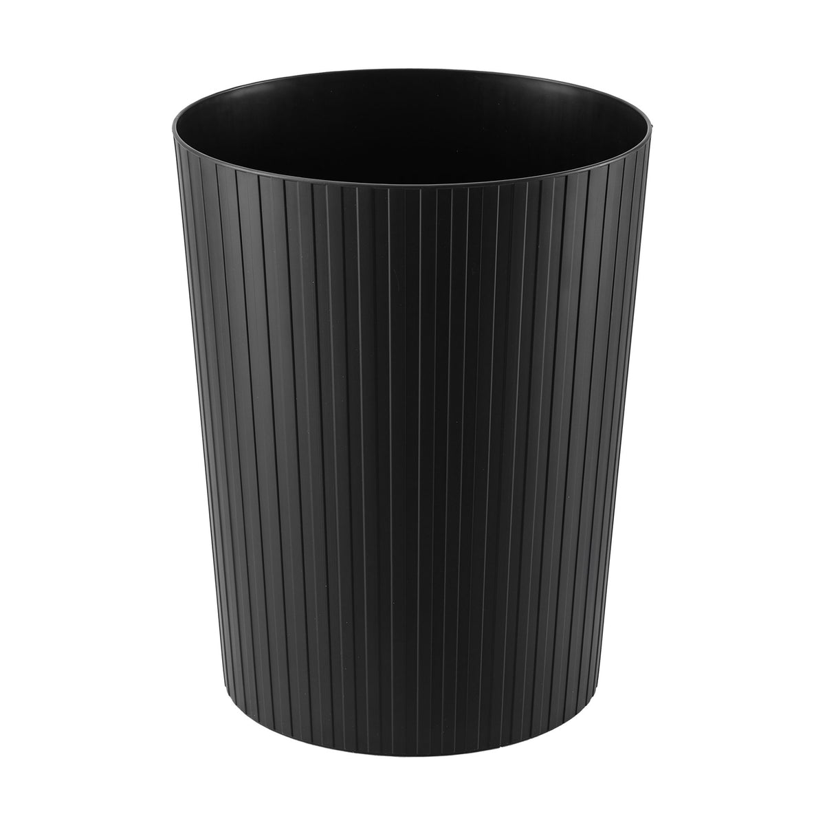 Cefito 8L Open Top Rubbish Bins Waste Bin Trash Can Storage Dustbin Black