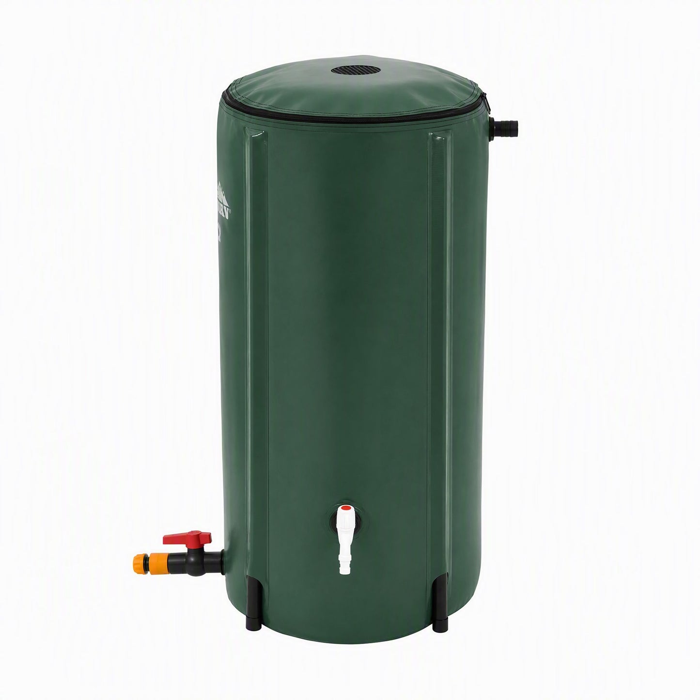 Weisshorn 100L/22Gal Collapsible Rain Barrel PVC Water Tank Collection Storage for Garden Irrigation