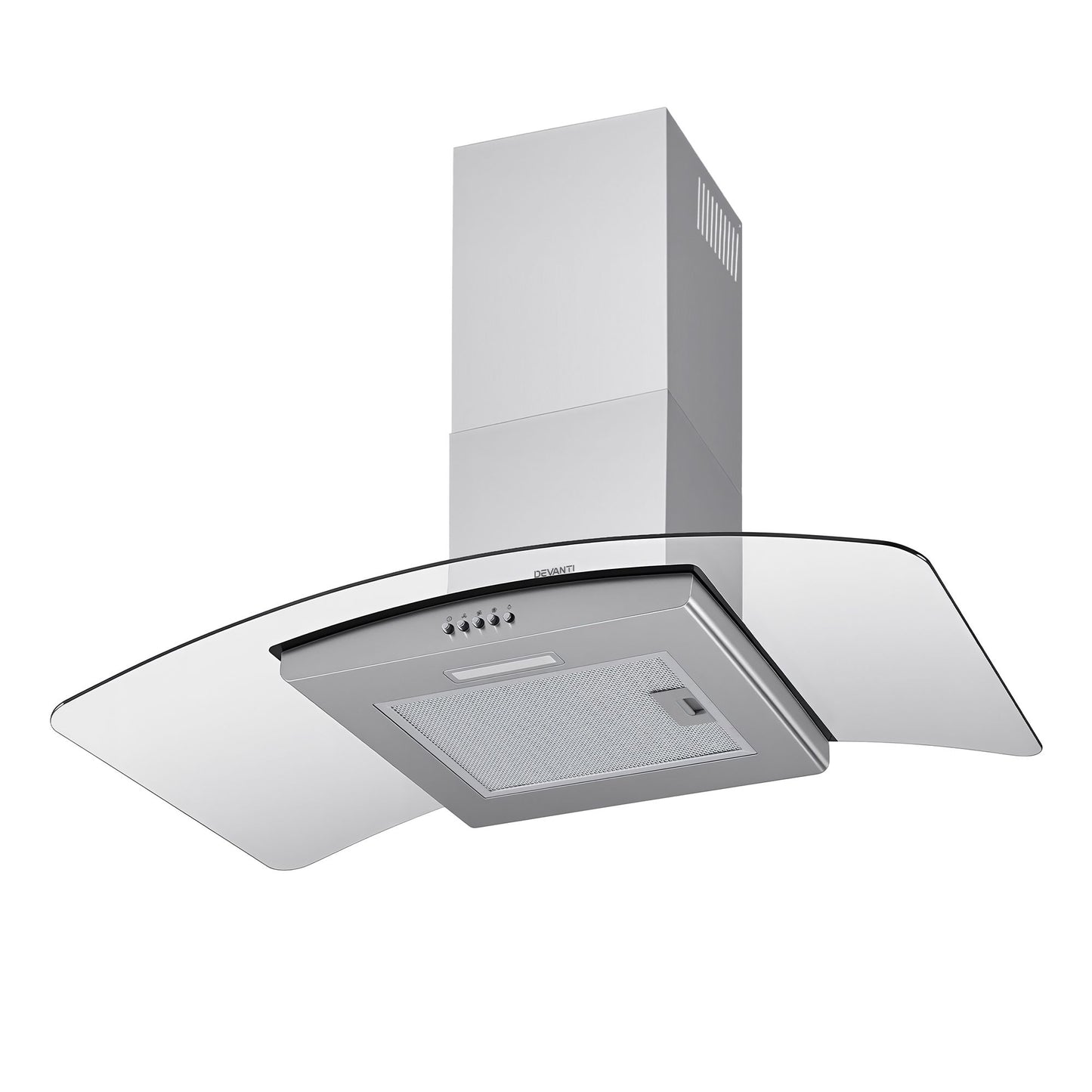 Devanti 90cm Curved Glass Rangehood