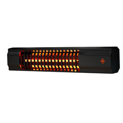 Devanti Electric Strip Heater 2000W - Eco-Friendly Radiant Heater with Remote Control, Rapid Heat-Up, IP65 Waterproof for Indoor & Outdoor Use