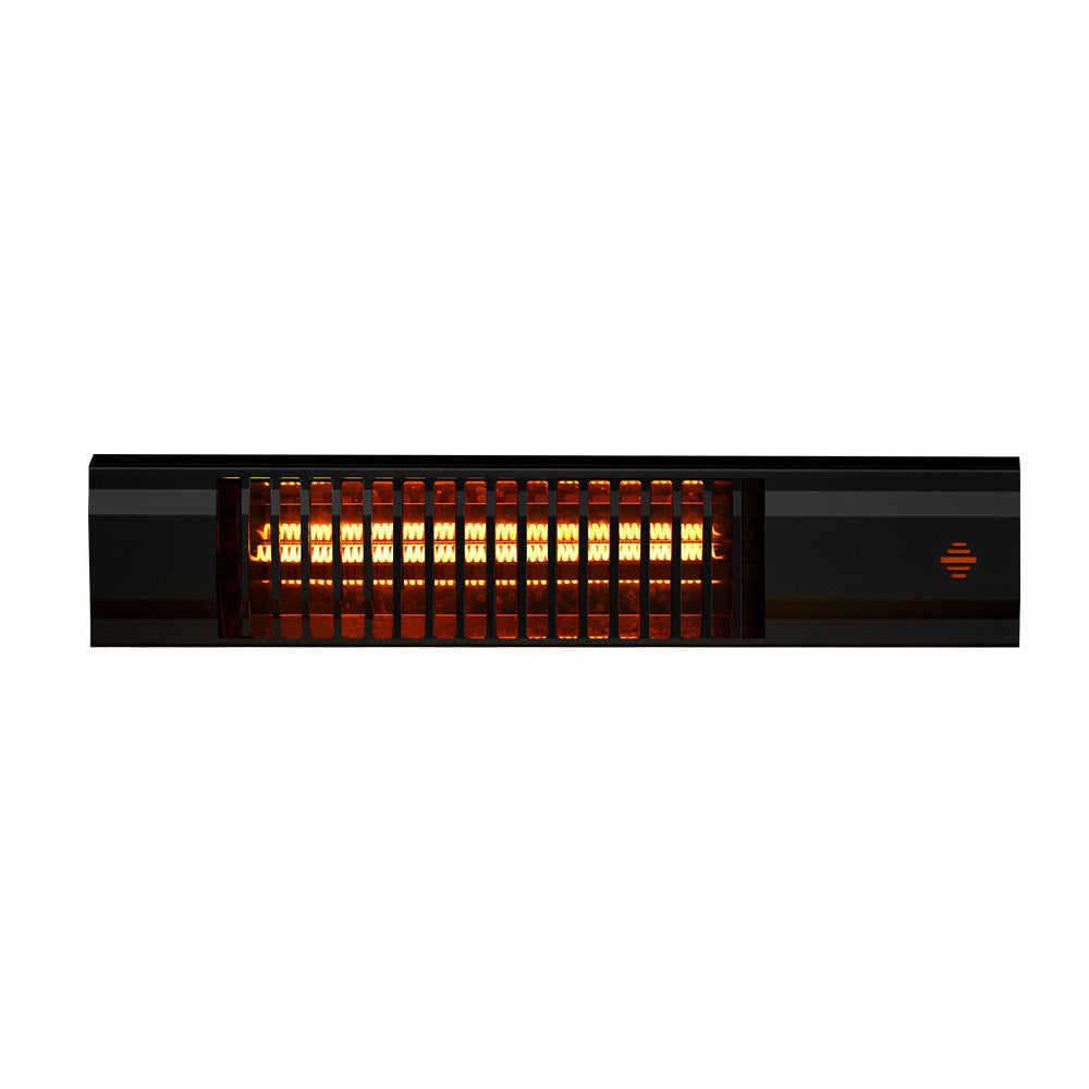 Devanti Electric Strip Heater 2000W - Eco-Friendly Radiant Heater with Remote Control, Rapid Heat-Up, IP65 Waterproof for Indoor & Outdoor Use