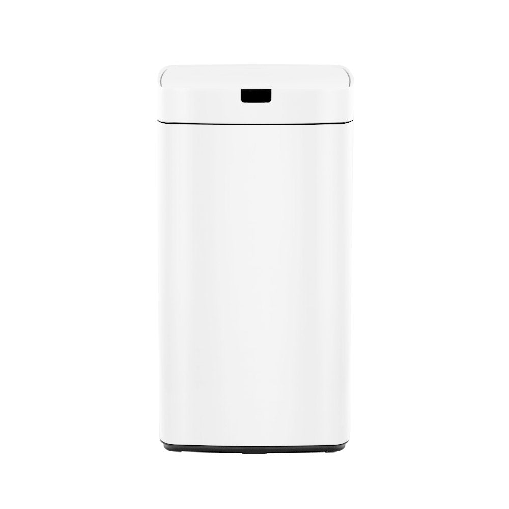 Devanti 45L Motion Sensor Bin - White
