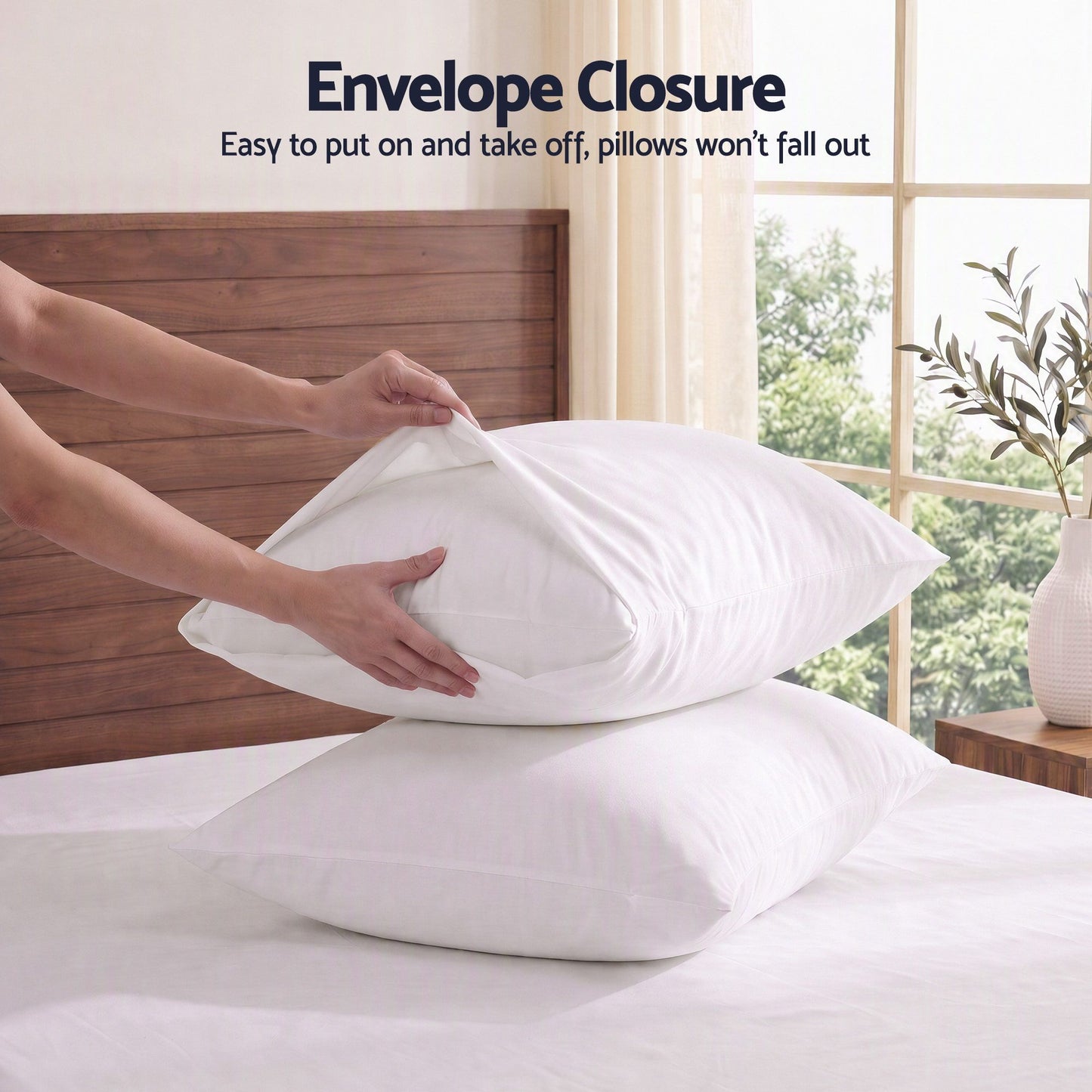 Giselle 500TC Cotton Sheet Set - King - White