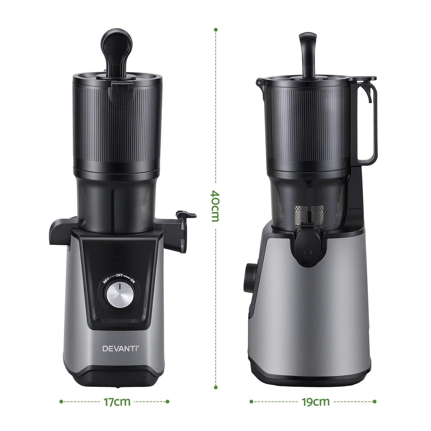 Devanti 200W Cold Press Slow Juicer