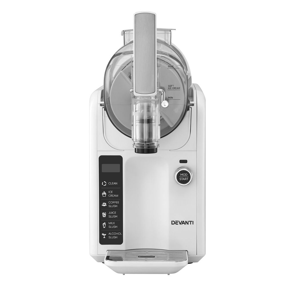 Devanti 5-in-1 Slushie & Ice Cream Maker 2L