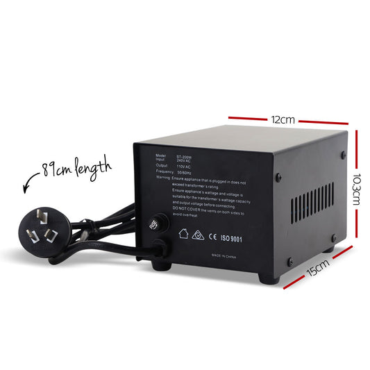 Giantz Step-Down Transformer - 200W