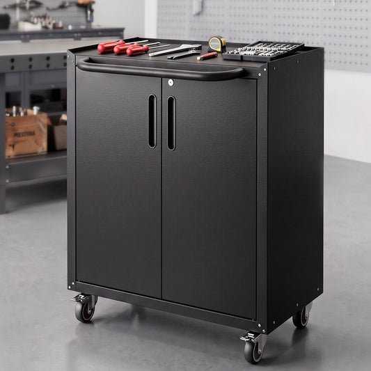 Giantz Rolling Tool Cabinet - Black