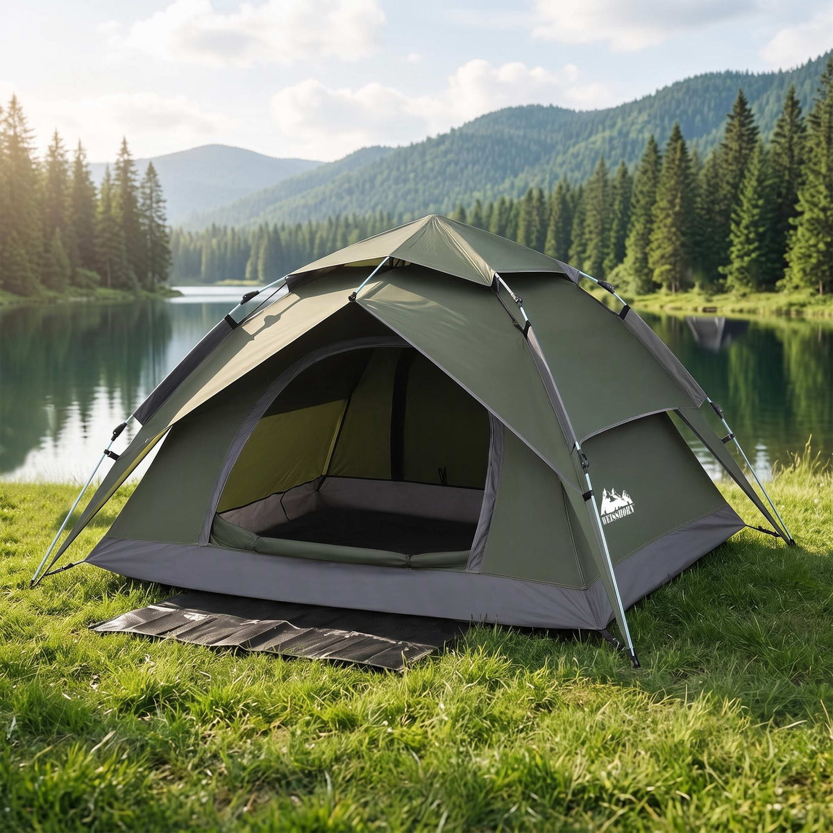 Weisshorn 2-Person Pop-Up Camping Tent