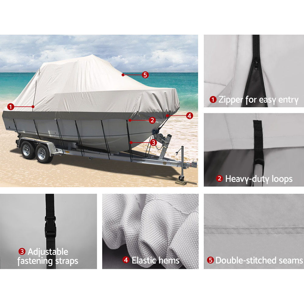 Heavy Duty Boat Cover 23-25ft