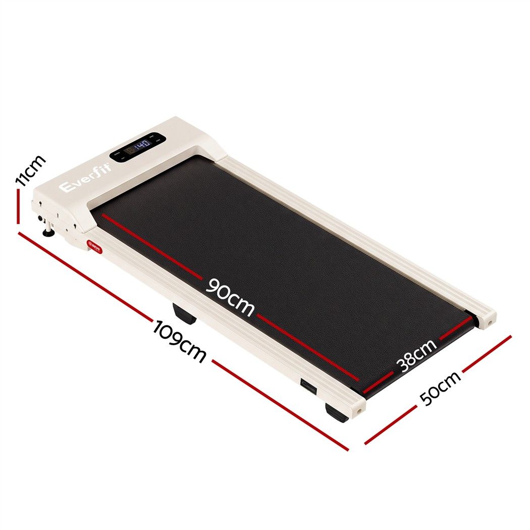 Everfit 3-in-1 Walking Pad Treadmill - Beige