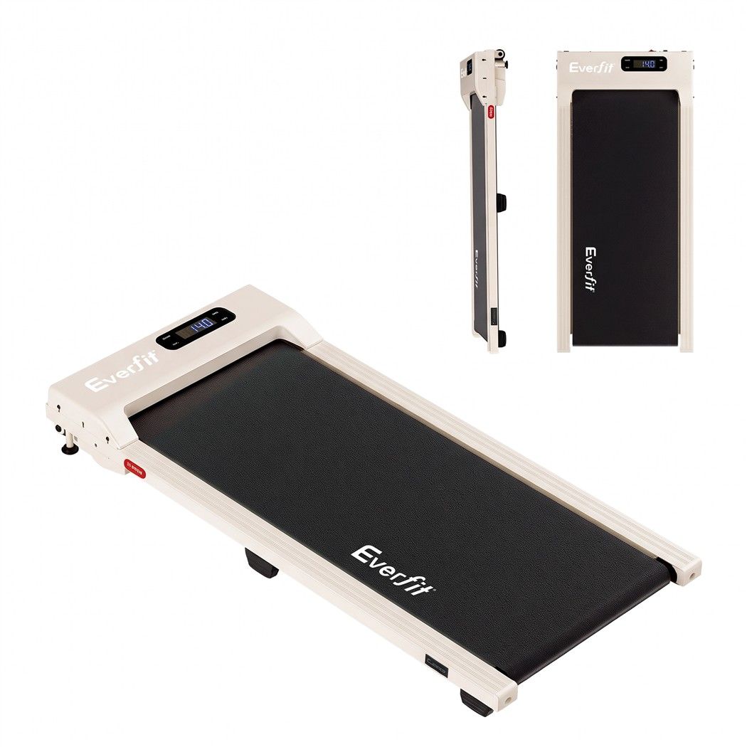 Everfit 3-in-1 Walking Pad Treadmill - Beige