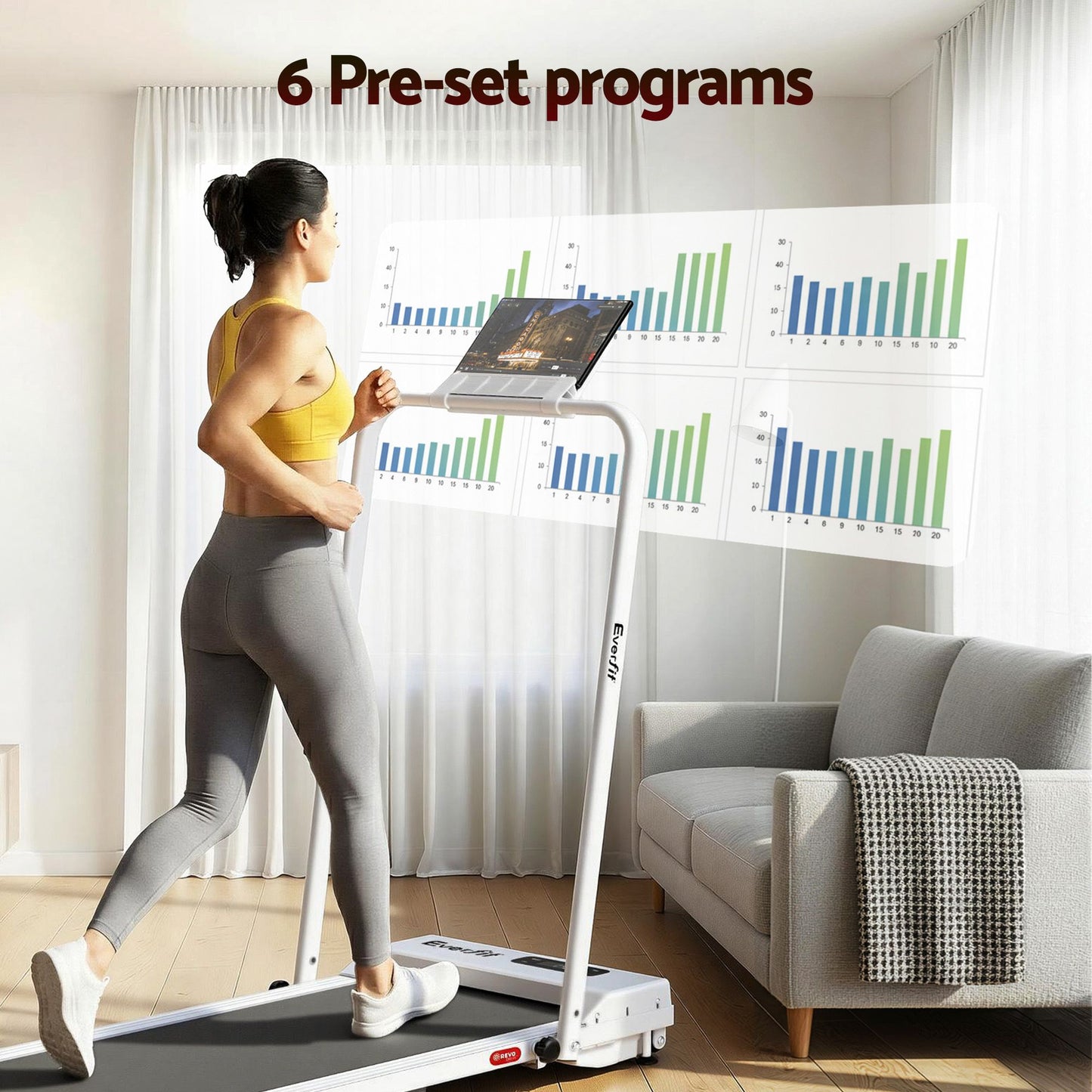 Everfit 3-in-1 Walking Pad Treadmill