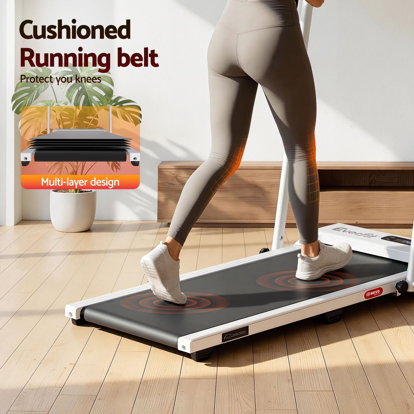 Everfit 3-in-1 Walking Pad Treadmill
