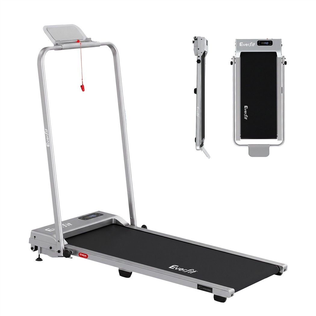 Everfit 3-in-1 Under-Desk Walking Pad Treadmill - Silver