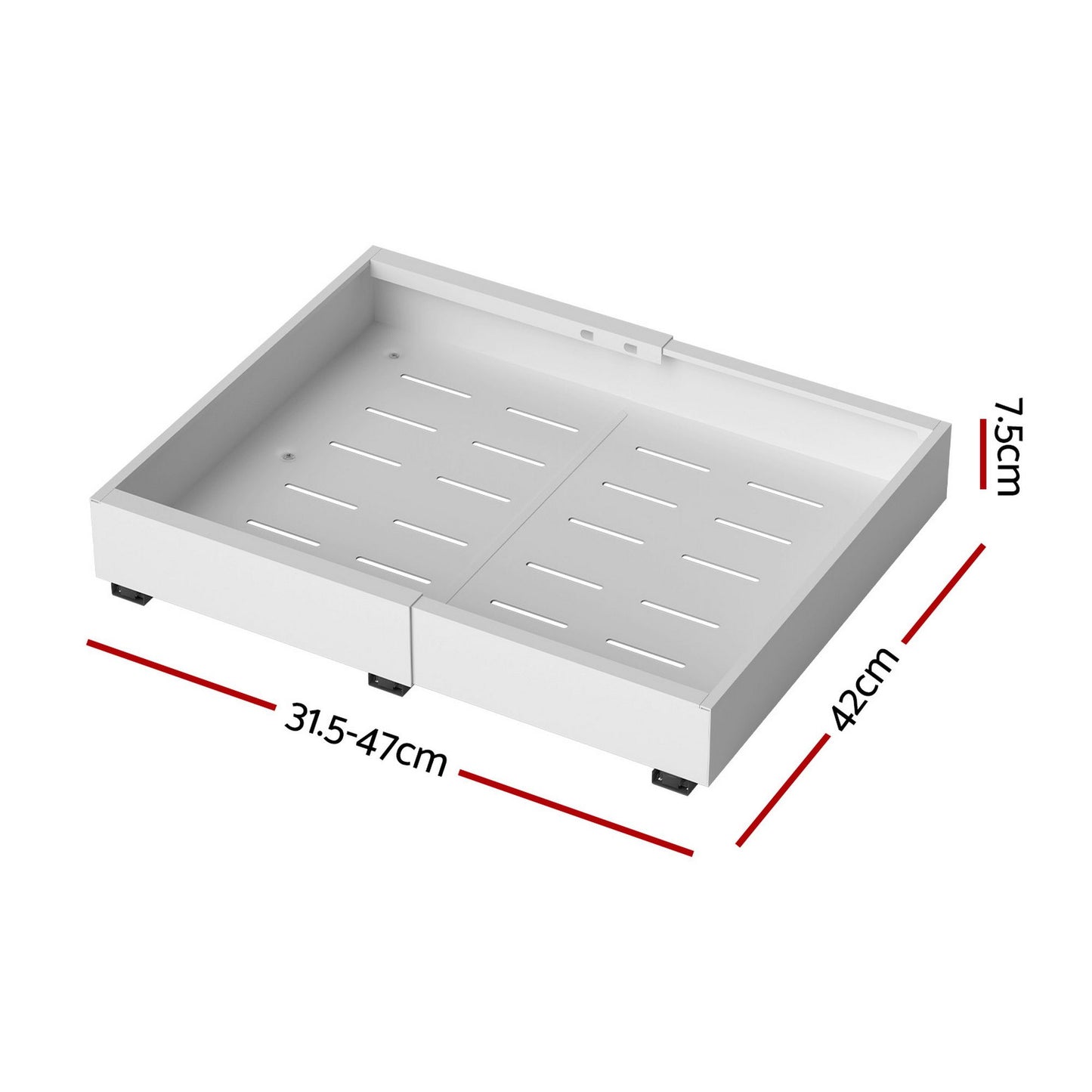Artiss Pull-Out Cabinet Organiser - 2 Pack