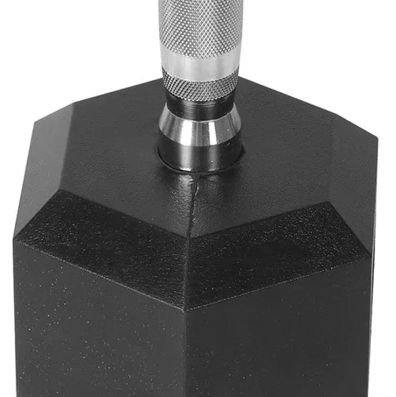 Rubber Hex Dumbbells 2 x 7.5kg