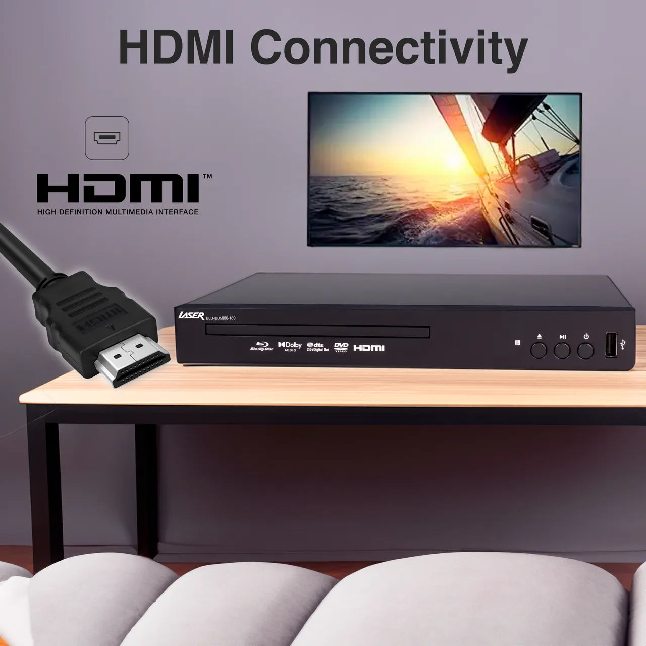Laser Blu-Ray Player - Multi Region