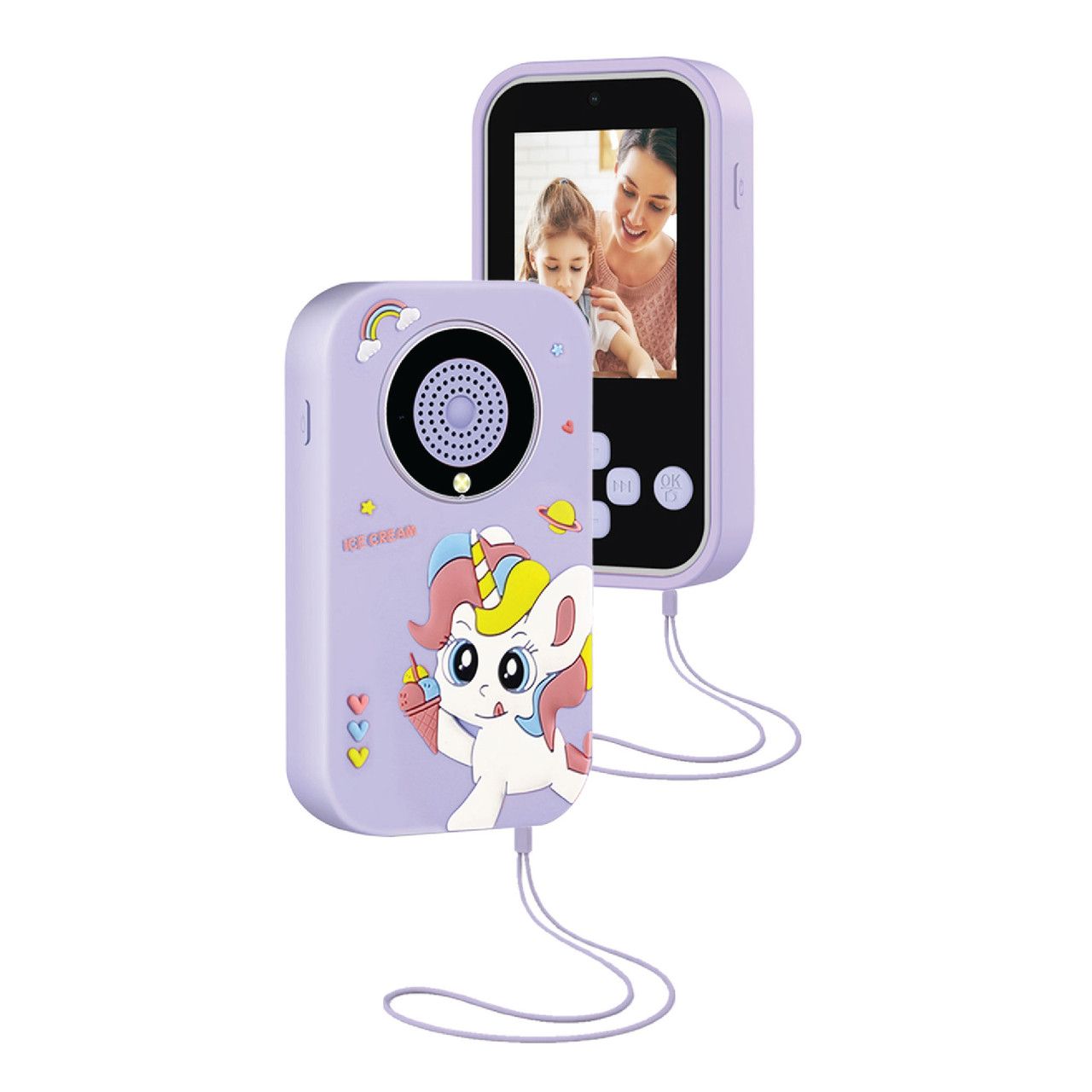 Laser Kids Play Phone Camera - Purple