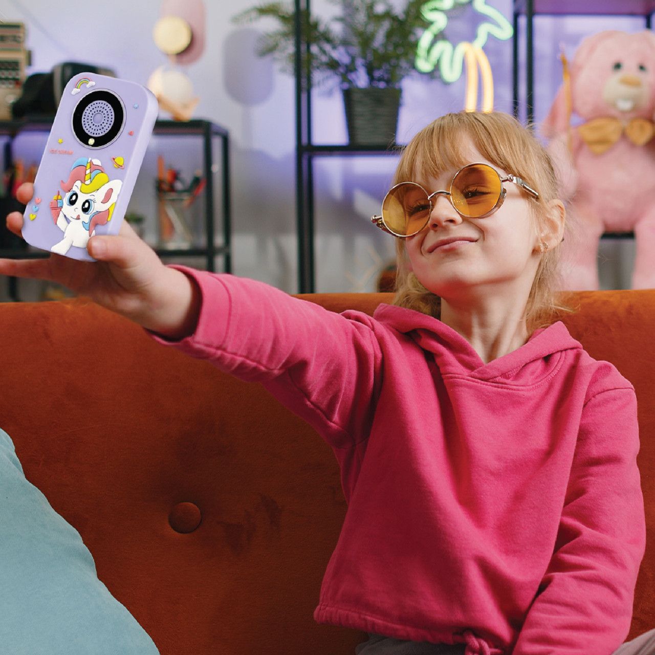 Laser Kids Play Phone Camera - Purple