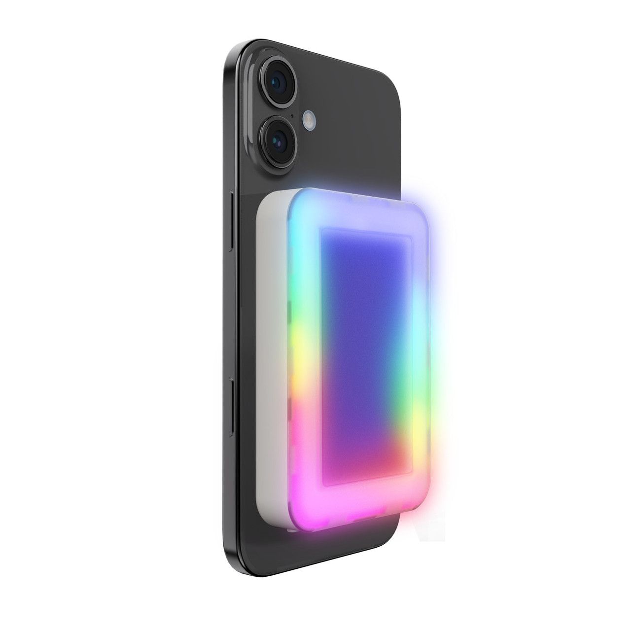 Laser ChargeCore 5000mAh Selfie Power Bank - White