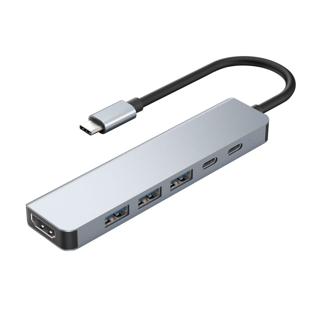 Laser USB-C 6-in-1 Hub with 4K HDMI