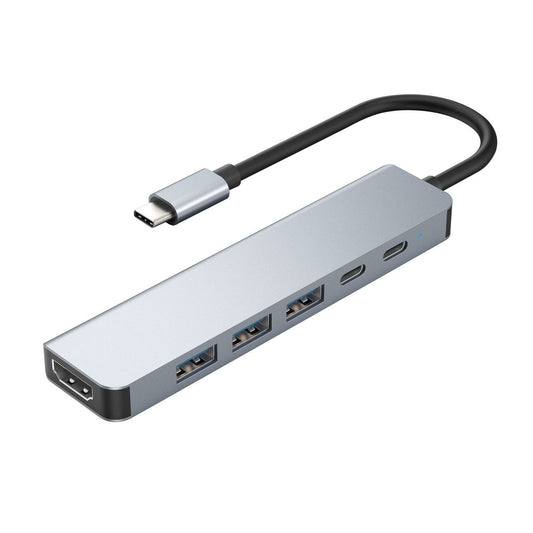Laser USB-C 6-in-1 Hub with 4K HDMI