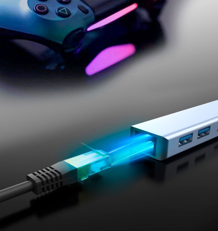 Laser USB-C 7 Port Hub