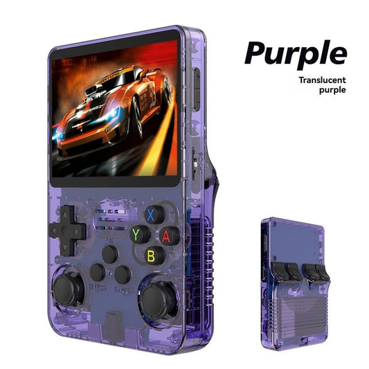 128GB Handheld Retro Game Console - Purple