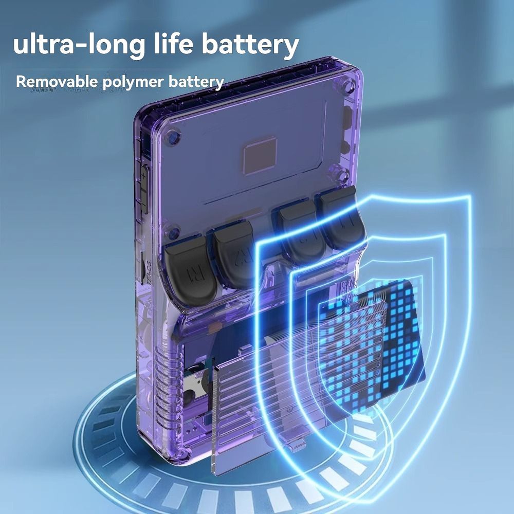 128GB Handheld Retro Game Console - Purple