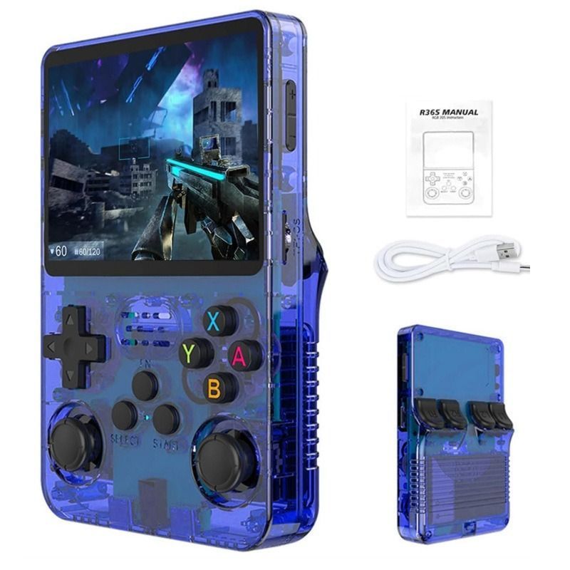 128GB Handheld Retro Game Console - Red