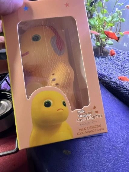 Milk Dragon Squeeze Toy