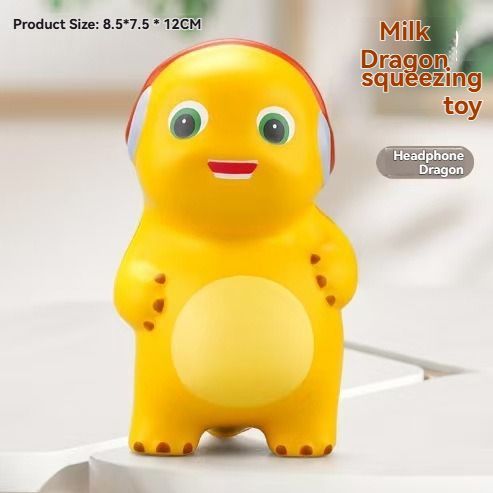 Milk Dragon Squeeze Toy
